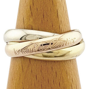 CARTIER Authentic 18k Gold Trinity Ring